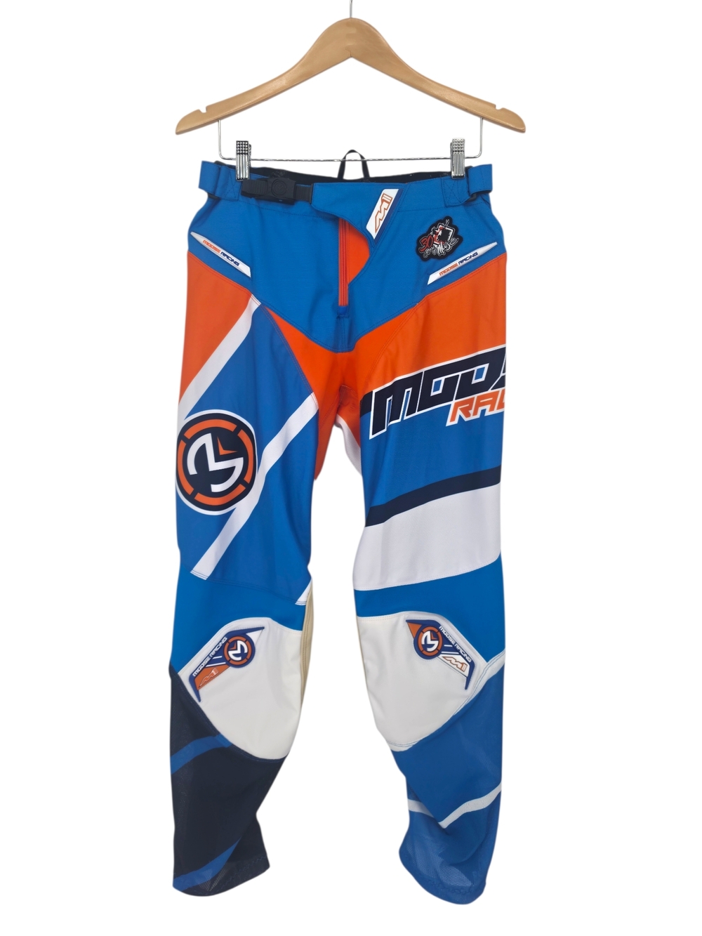 Moose Racing M1 Pants Blue Orange Moto MX Riding Gear Size 32